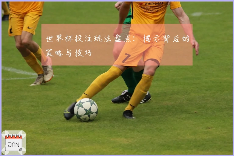 世界杯投注玩法盘点：揭示背后的策略与技巧