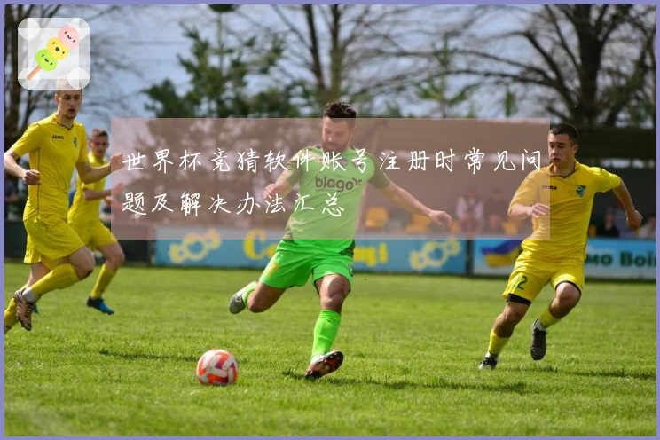世界杯竞猜软件账号注册时常见问题及解决办法汇总